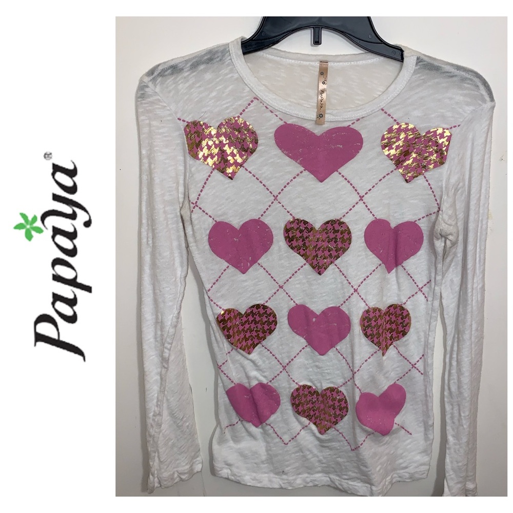 Heart Long Sleeve Top
